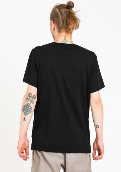 Camiseta calavera negro