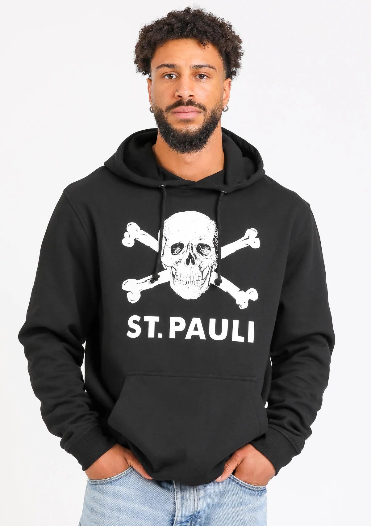 Sudadera calavera con capucha