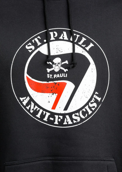 Sudadera antifascista con capucha